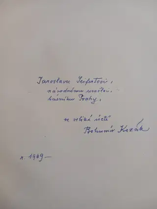 The Lesser Town of Prague. Inscribed to Jaroslav Seifert by the Artist. – photo 2