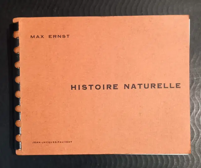 Max Ernst. Histoire Naturelle. 1960 Fournier printing.