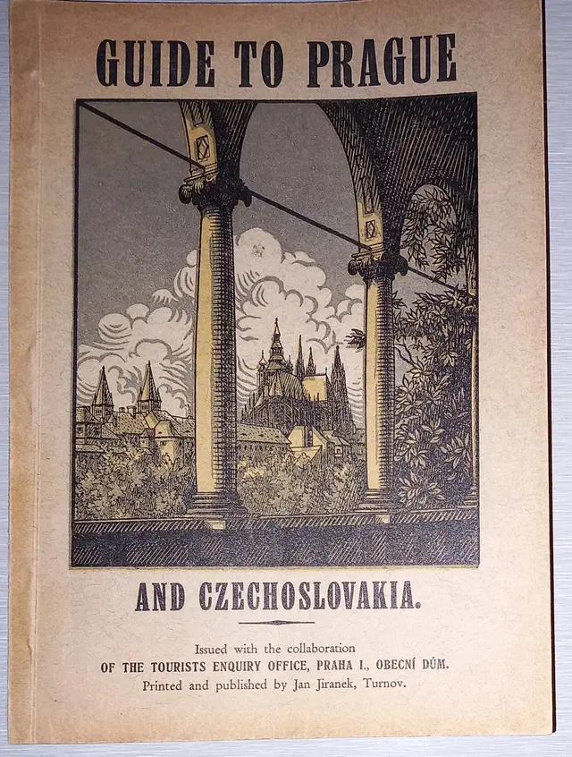 1930 Guide to Prague and Czechoslovakia