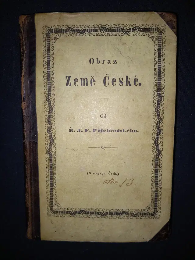 1848 Obraz země České, čili Pohled na wlast Čechů