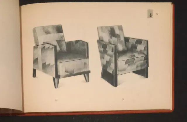 Czech Art Deco Furniture Trade Catalog Ca. 1925