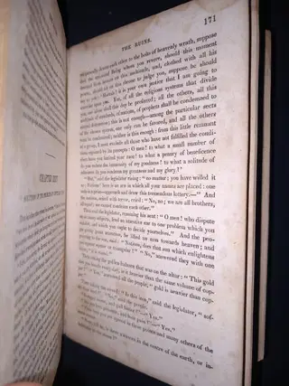 1848 Volney’s Ruins; or, Meditation on the Revolutions of Empires – photo 3