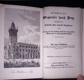 Regis Glückselig – Illustrierter Wegweiser durch Prag 1853 – photo 2