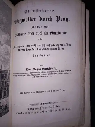 Regis Glückselig – Illustrierter Wegweiser durch Prag 1853 – photo 3