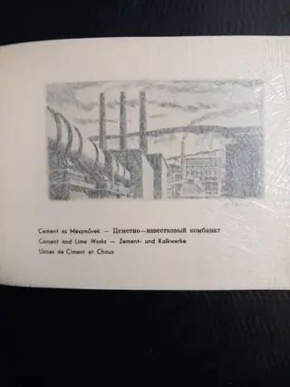 Hungarian Industrial Album Signed Etchings – photo 3