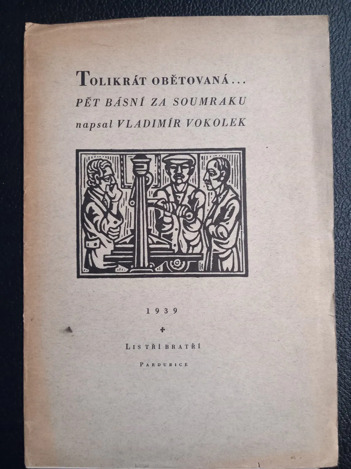 1939 Dřevoryty Vojmíra Vokolka