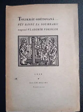 1939 Dřevoryty Vojmíra Vokolka – photo 1