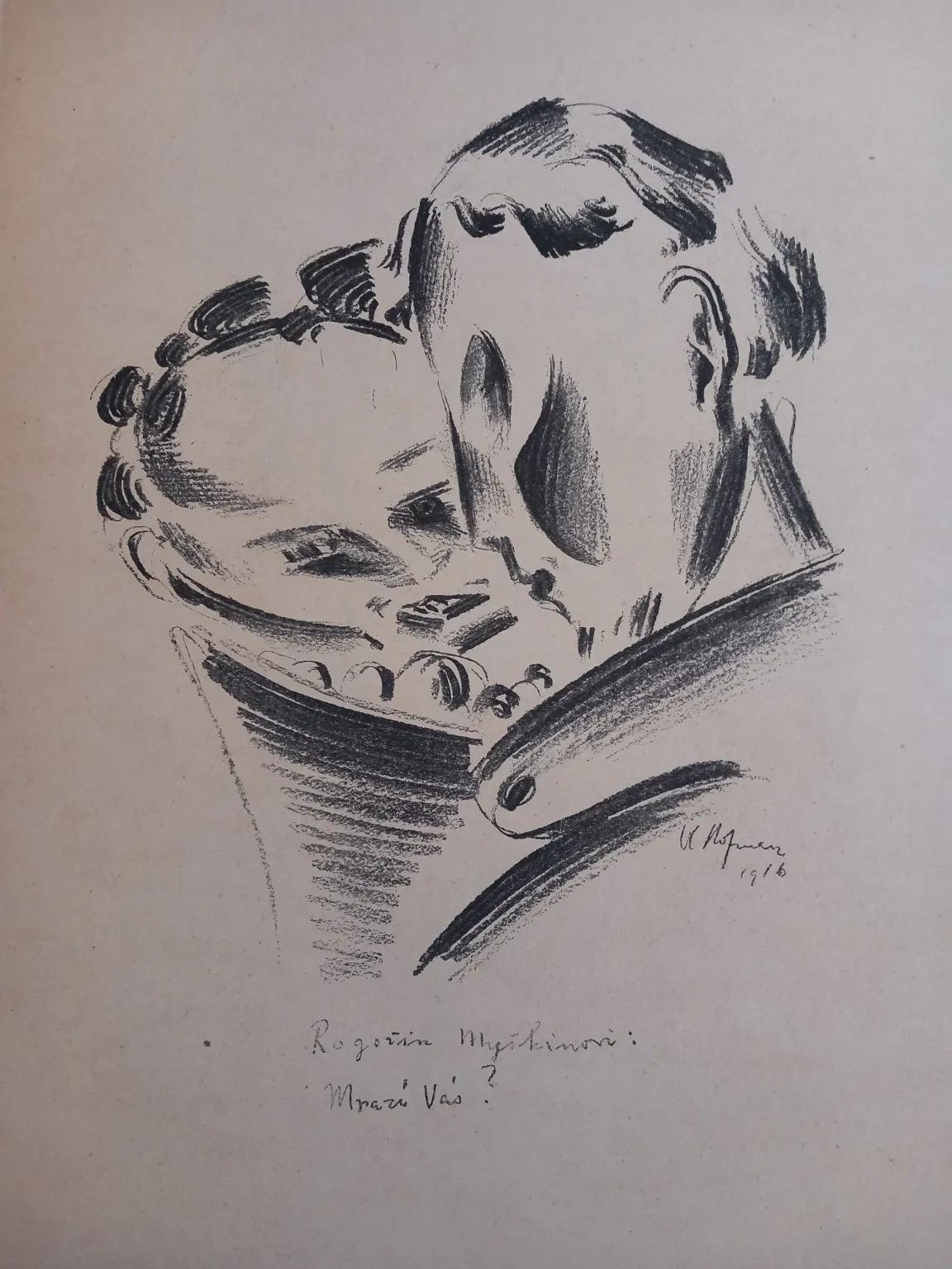 HOFMAN, Vlastislav – F. M. DOSTOYEVSKY 1917