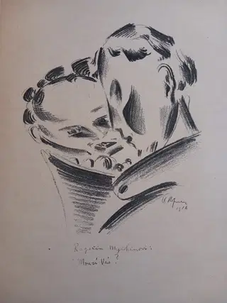 HOFMAN, Vlastislav – F. M. DOSTOYEVSKY 1917 – photo 1