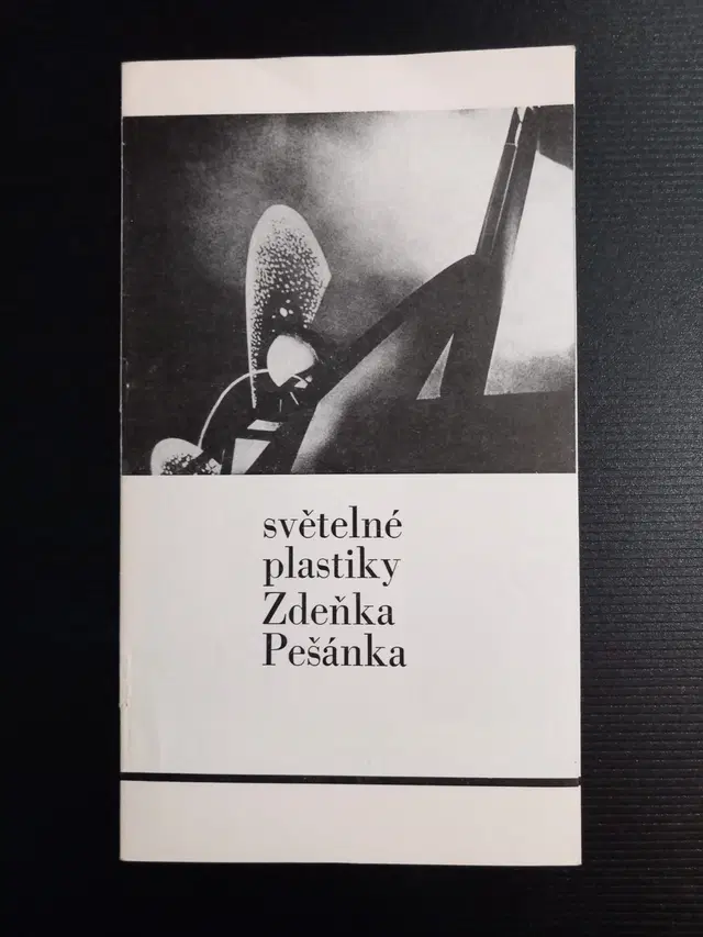 Zdeněk Pešánek 1966 Exhibition leaflet