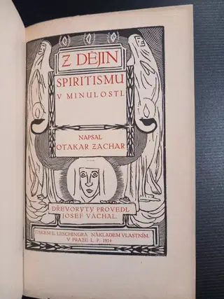 1914 Josef Váchal – Z dějin spiritismu v minulosti – photo 2
