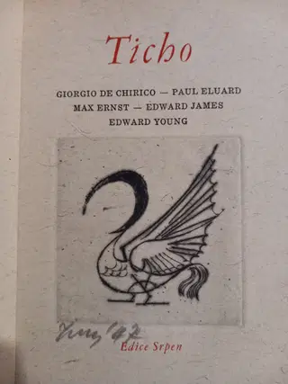 Surrealistický sborník s originálním leptem Františka Tichého (sign., dat. 1947) – photo 1