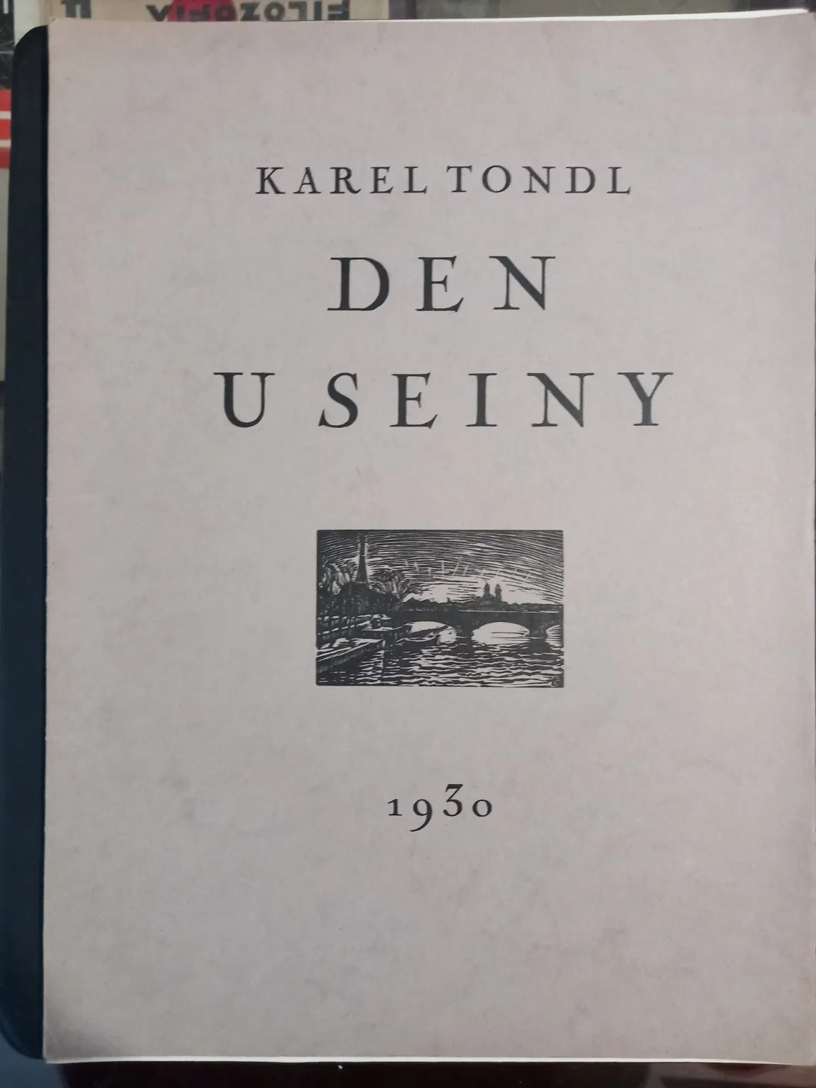 Karel Tondl – A Day by the Seine woodcuts