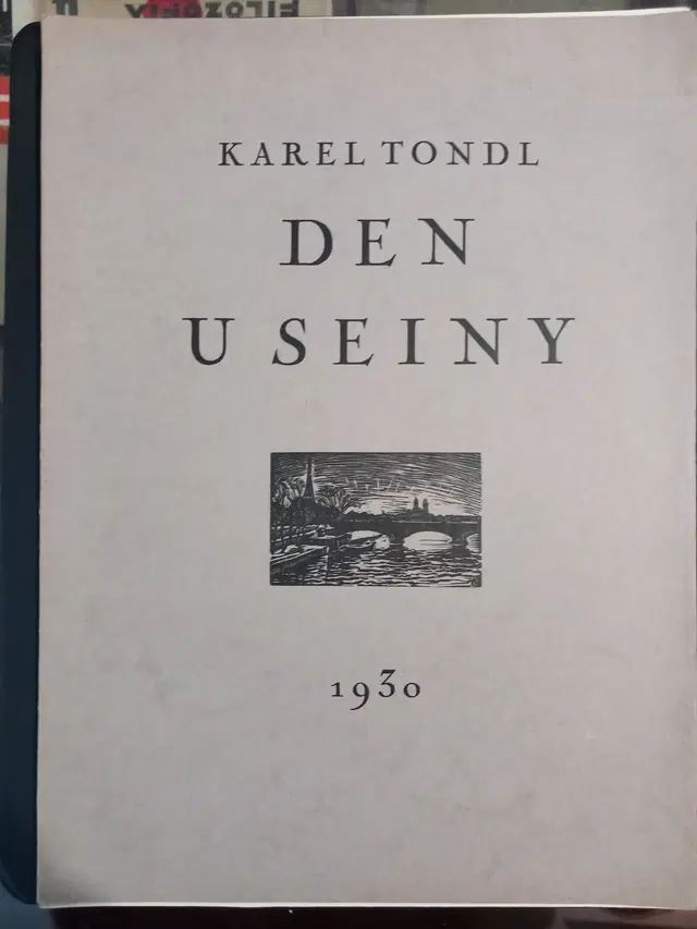 Karel Tondl – A Day by the Seine woodcuts