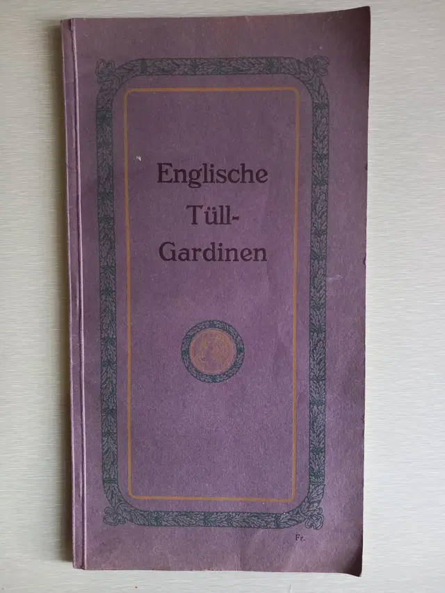 Swiss Textile Trade Catalogue of English Net Curtains with Mounted Fabric Samples (1914)