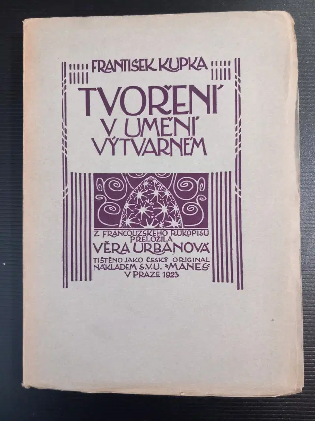 1923 František Kupka Tvoření v umění výtvarném