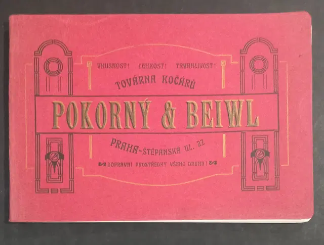 Pokorný & Beiwl Carriage Factory catalogue