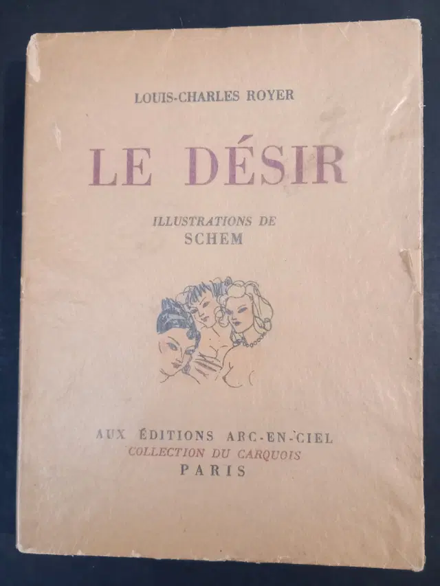 Louis-Charles Royer - Le Désir 1946 erotica