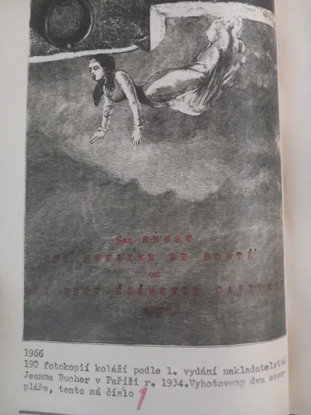1966 Rare Czech Surrealist Samizdat Produced by Arnošt Budík (Skupina Lacoste). No. 1 of 2 copies