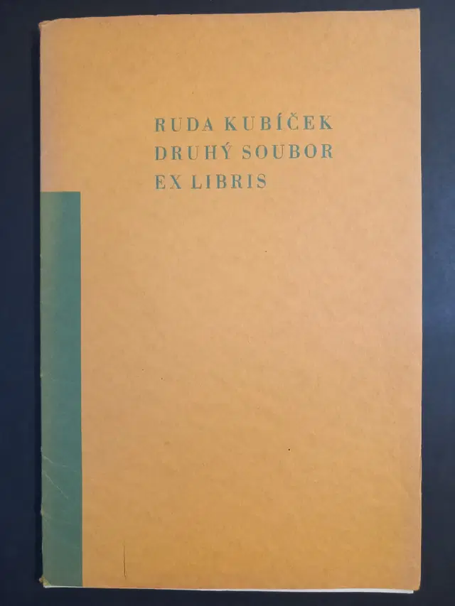 1929 Ruda Kubíček Druhý soubor ex libris
