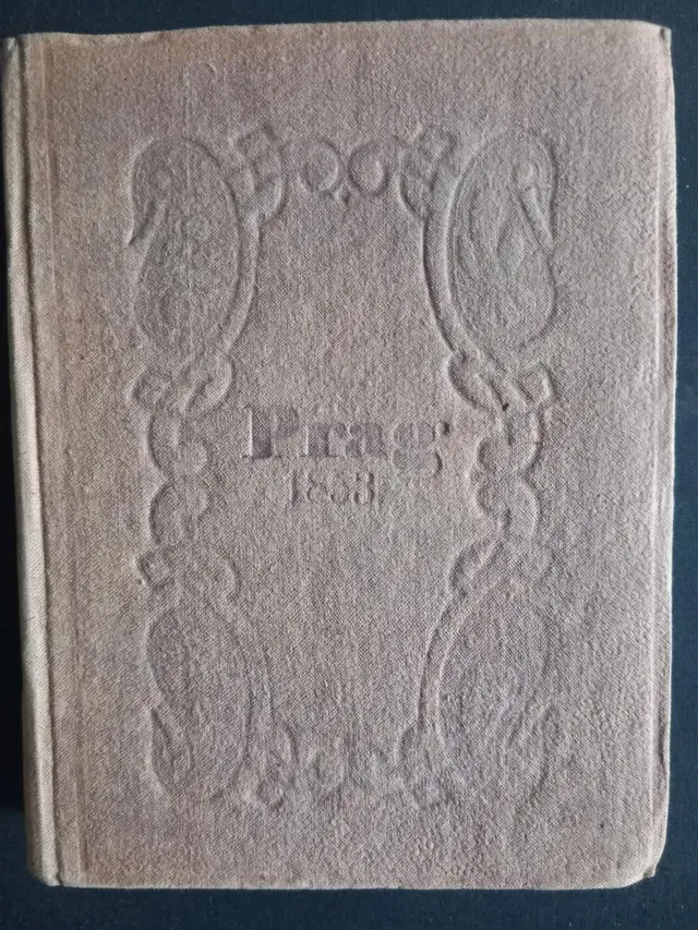 1853 Miniaturgemälde von Prag