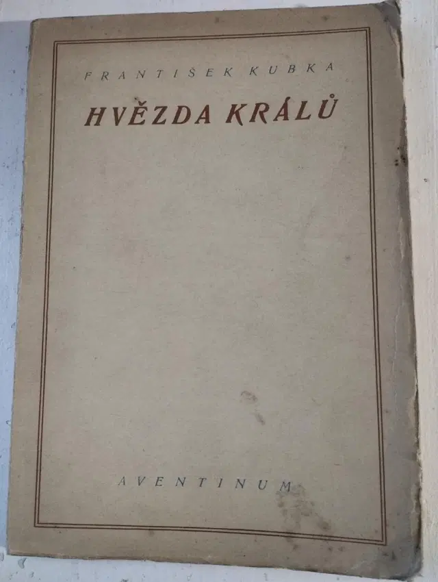 1925 F. Kubka - Hvězda králů, podpis autora