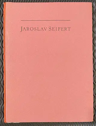 1980 Jaroslav Seifert. Nové zámecké schody (s podpisem) – photo 1