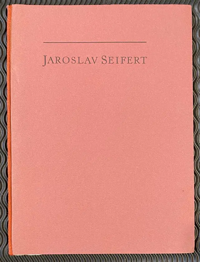 1980 Jaroslav Seifert. Nové zámecké schody (s podpisem)