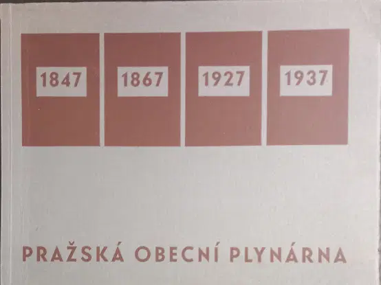 Prague Municipal Gasworks 1937