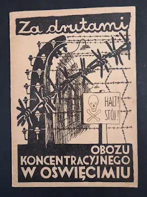 1945 First post-war detailed plan of Auschwitz