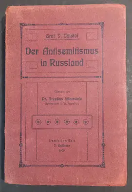 Der Antisemitismus in Russland 1909