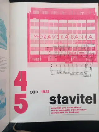 Stavitel, Year XII (1931) — Complete Year with all Zdeněk Rossmann Wrappers – photo 7