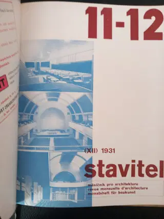 Stavitel, Year XII (1931) — Complete Year with all Zdeněk Rossmann Wrappers – photo 11
