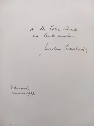 Jarosław Iwaszkiewicz – Die Liebenden von Marona (The Lovers of Marona). Inscribed by the Author, Warsaw, 1962 – photo 2