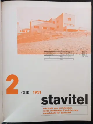Stavitel, Year XII (1931) — Complete Year with all Zdeněk Rossmann Wrappers – photo 3