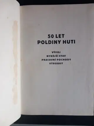 50 let Poldiny huti, 1939 – photo 2