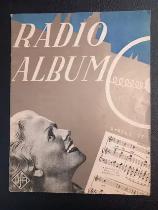 Radio Album, Volume 17 – Czech Photomontage Music Publication, 1934 – photo 1