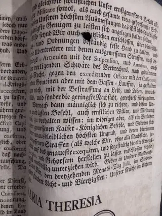 Maria Theresa – Military Regulations for the Habsburg Hereditary Lands, 1748 – photo 4