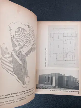 Bauhaus Dessau – Original Bauhaus Prospectus. Cover Design by Herbert Bayer – photo 7