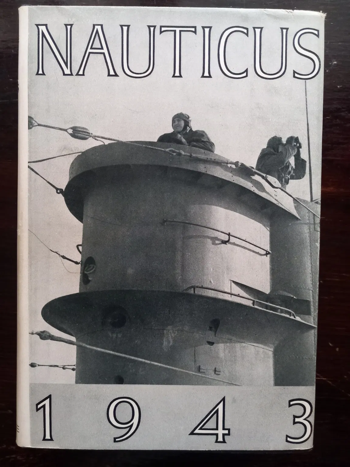 Nauticus 1943 – German Naval Yearbook with Original Dust Jacket and Slipcase