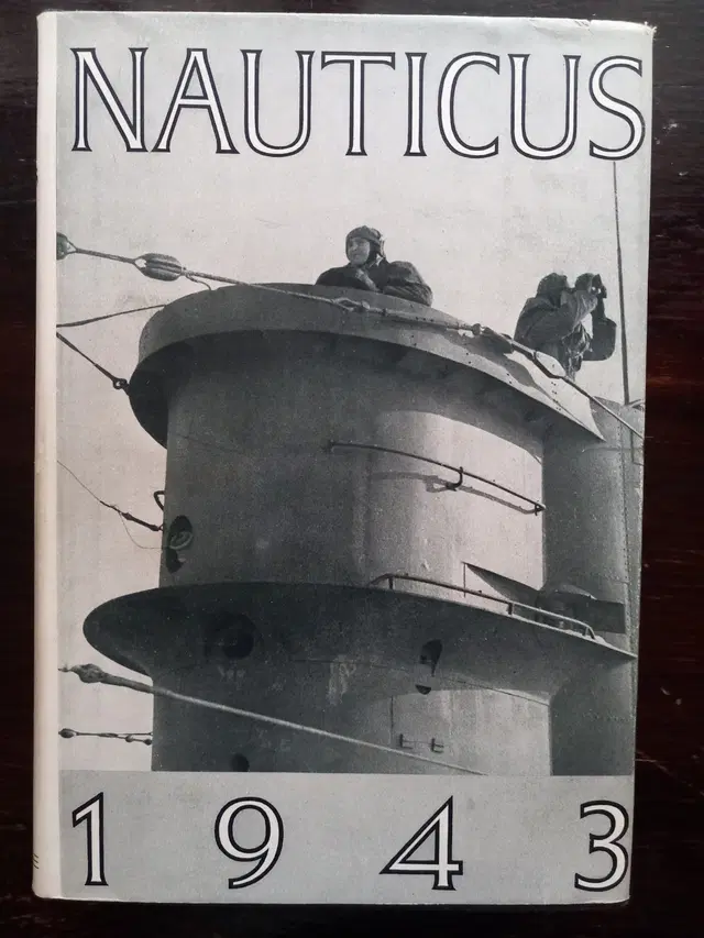 Nauticus 1943 – German Naval Yearbook with Original Dust Jacket and Slipcase