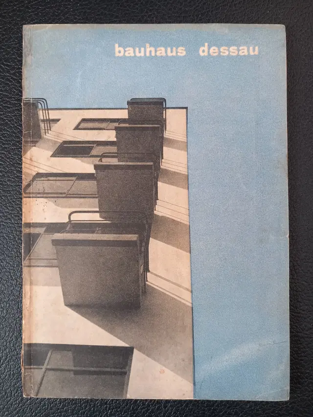 Bauhaus Dessau – Original Bauhaus Prospectus. Cover Design by Herbert Bayer