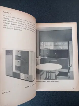 Bauhaus Dessau – Original Bauhaus Prospectus. Cover Design by Herbert Bayer – photo 2
