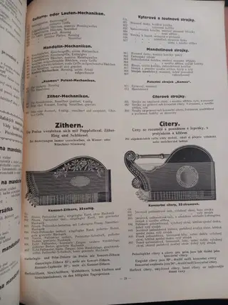 Anton Riedl – Special Price List of Musical Instruments. Kraslice, Czechoslovakia. – photo 6