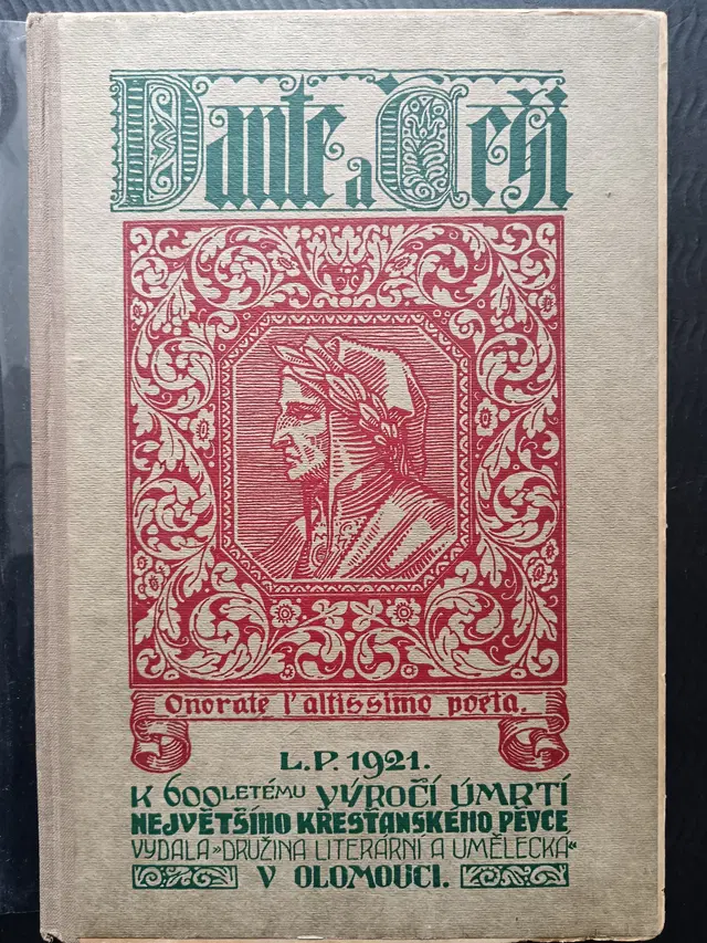 Dante a Češi, 1921