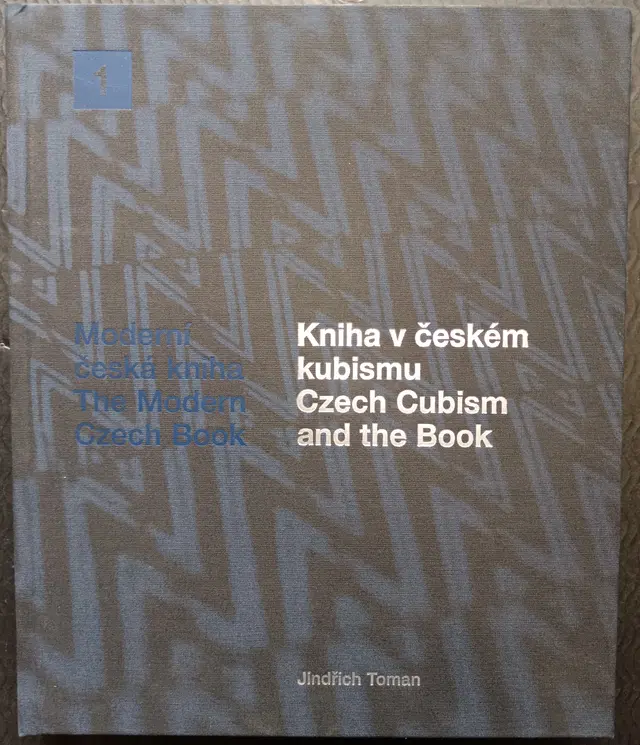Czech cubism and the book. Inscribed by author.