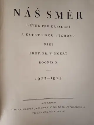 Náš směr: ročník X 1923-1924 – photo 3