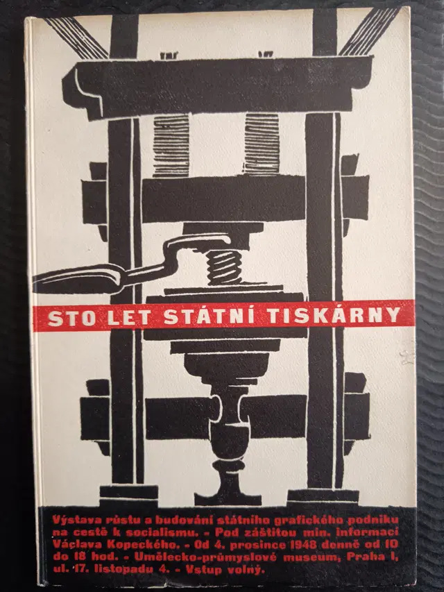 Sto let Státní tiskárny 1948