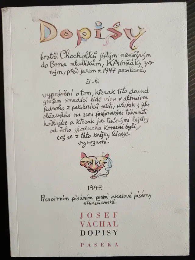 Josef Váchal - dopisy
