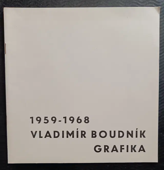 V. Boudník: Grafika 1959-1968